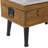 Linen Upholstered Bench with Cabinet