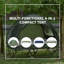 Lit de camp pliable pour 2 personnes avec tente, couvre-lit et matelas gonflable épais Outsunny