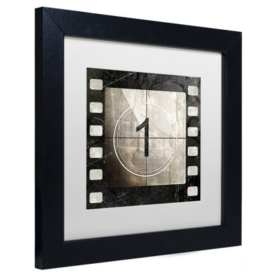 Jadaya 'Vintage Countdown I' Framed Graphic Art