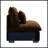 Armless Sofa
