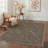 Vineyard Vintage Machine Washable Green / Yellow / Red Indoor Area Rug with Non-Slip Backing-128992215
