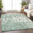 Premium Machine Washable Prisco Sage Rug-904284724