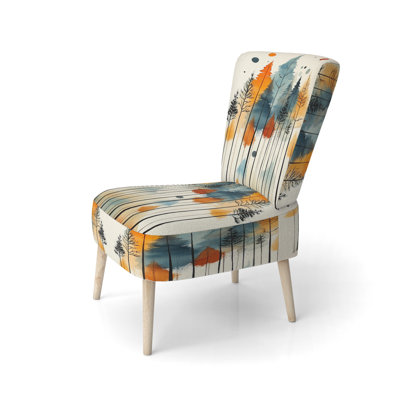 Chaise d'appoint Tree Pine - Chaise d'appoint Summer Valley Pine Forest Silhouettes II