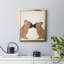 «French Kiss Close Up I», toile encadrée de qualité supérieure - prête à être accrochée-379852824-379852825