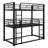 Metal Triple Bunk Bed-1538226197