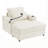 Versatile Convertible Sofa Chair with Ottoman and Storage for Small Spaces-503981705