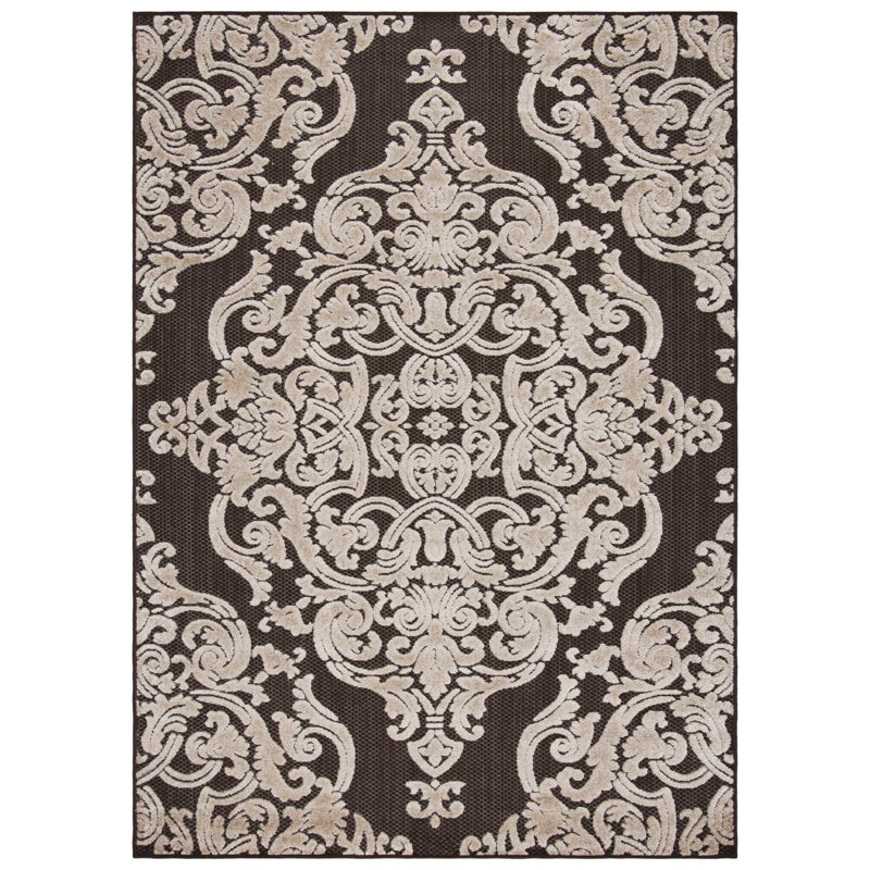 Barnett Performance Floral Rug, Rectangle 3'3" x 5'3"