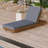 Lounge Chaise Set, Acacia Solid Wood With  Lounge Cushion (Triple Folds)-1436326415