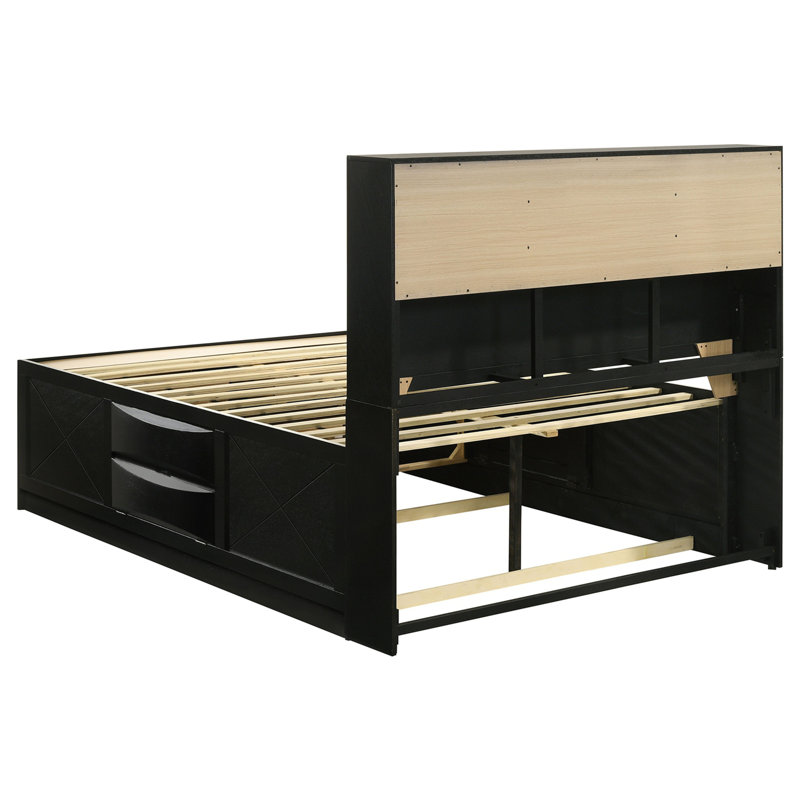 Modern Elegant Design Flat bed, Queen