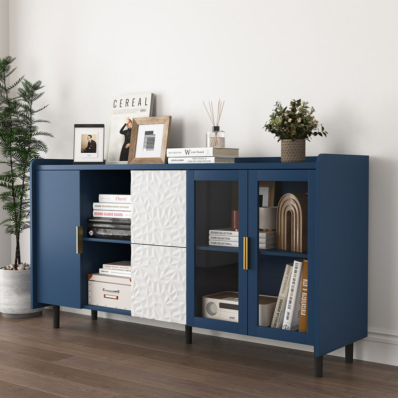 Accent Chests / Cabinets Accent Cabinet, Blue