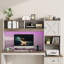 Bureau d'ordinateur en bois Farmhouse