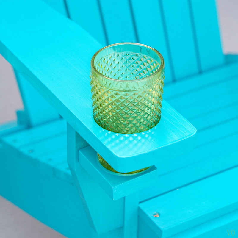 Fauteuil Adirondack Outsunny, Bleu