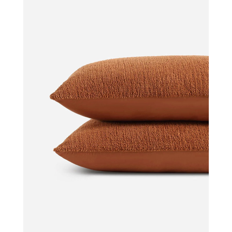 Snug Sham Set, Standard, Sienna