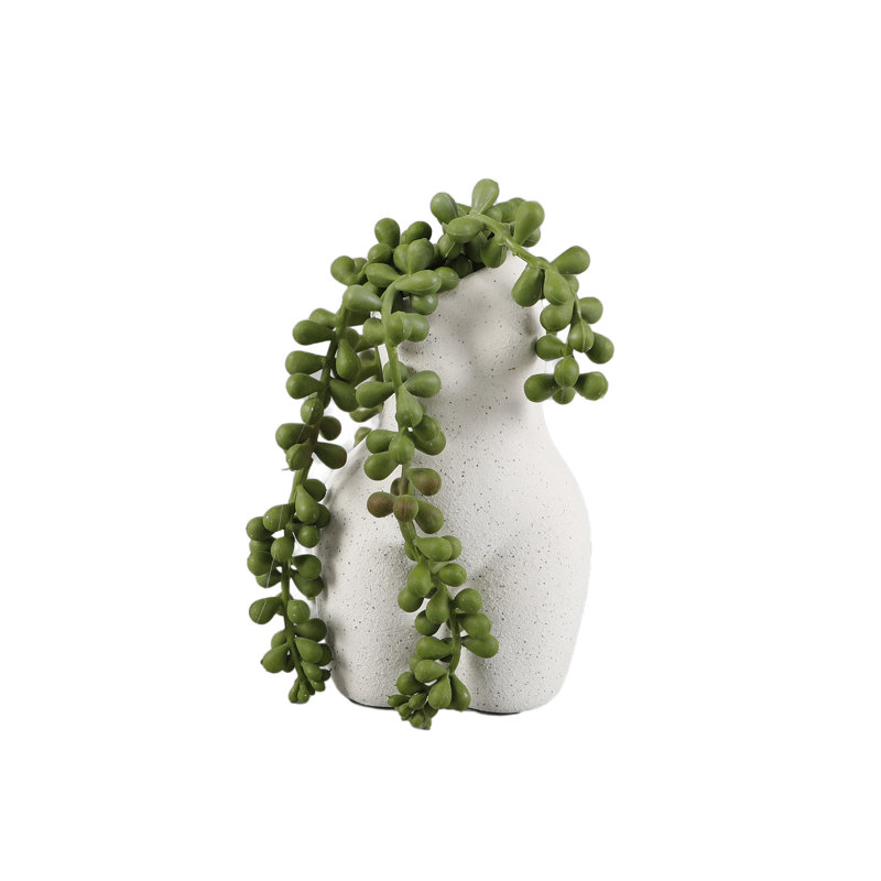 Chaîne de perles dans un vase en céramique de 5,5 po 3,5 * 3 * 5,5
