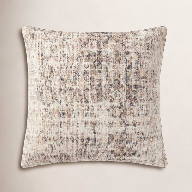 Housse et insert de coussin carré Larkspur, Duvet