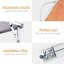 Table pliante en bambou, bureau pour ordinateur portable réglable avec lumière DEL, table d'ordinateur portable pliable pour le lit, le canapé et le bureau personnel-946453950