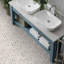 Recycled Cenote Pebble 13" x 13" Glass Mosaic Tile-66025870
