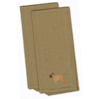 Cotton Embroidered Tea Towel Kitchen Towel