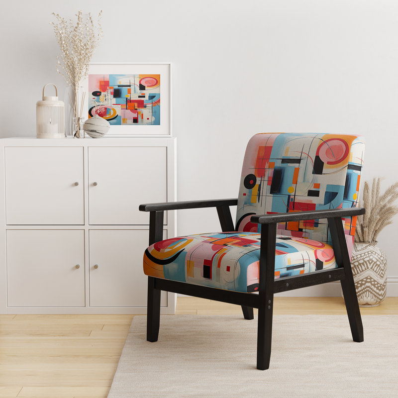 Fauteuil rembourré Pop Art