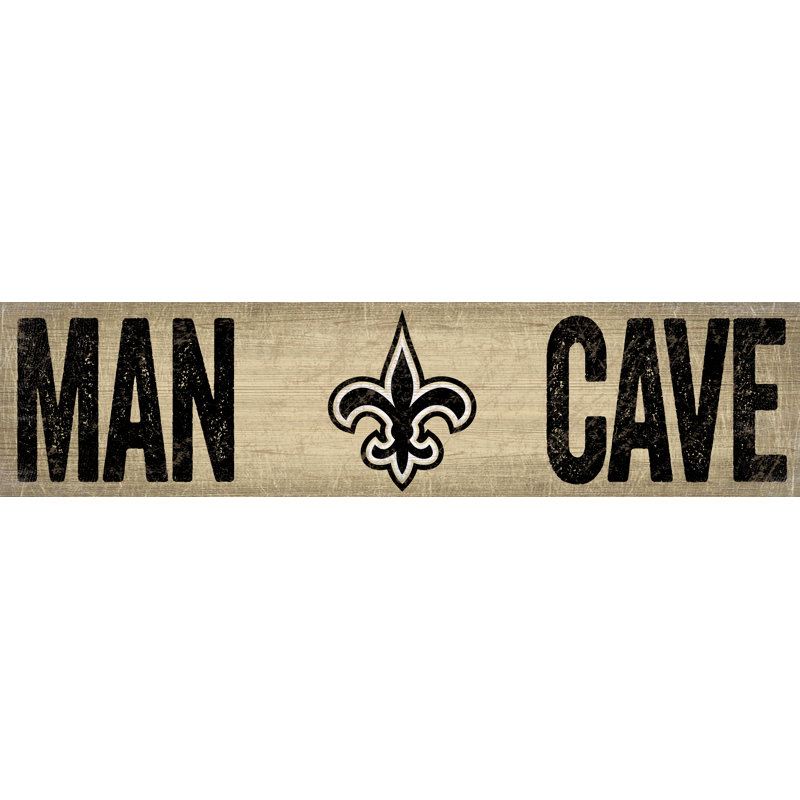 Décoration murale « Man cave », Saints de la Nouvelle-Orléans