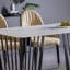 Table de salle à manger rectangulaire en pierre frittée-105338911-105338909