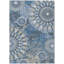 Tapis motif cachemire intérieur / extérieur lavable à la machine Norrell ACN2335-1587192226