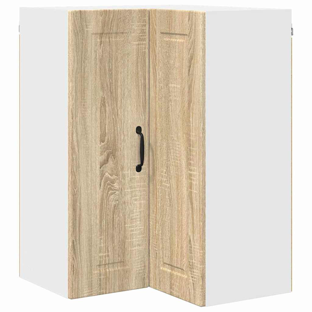 Vidaxl Kitchen Wall Cabinet White 57 X 57 X 80 Cm Engineered Wood