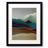 Beautiful Mountains 18 Print by Angel Estevez