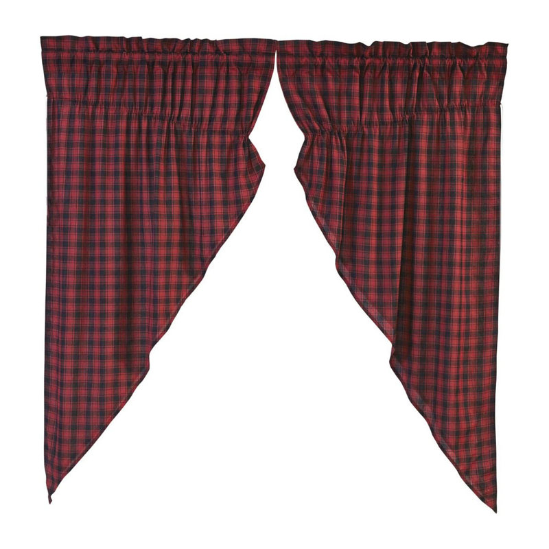 Panneaux de rideaux 100% coton avec passe-tringle Wardle