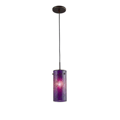 Luminaire suspendu cylindrique à 1 lumière Keiser