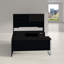 Bureau de direction en U avec huche réversible Glidden-652853599