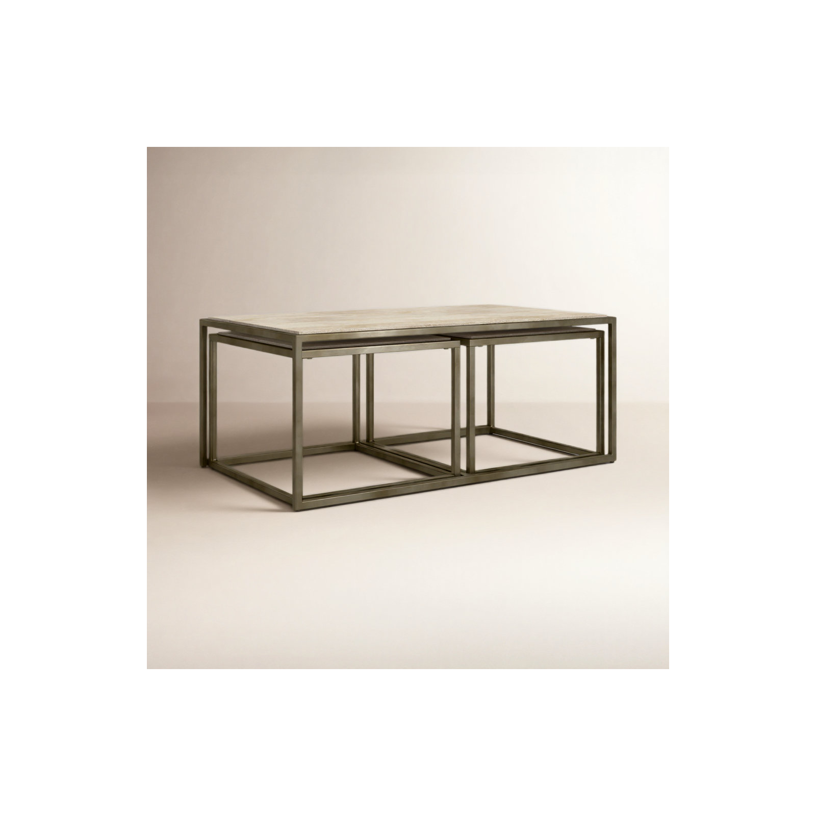 Kressley Stone Nesting Coffee Table