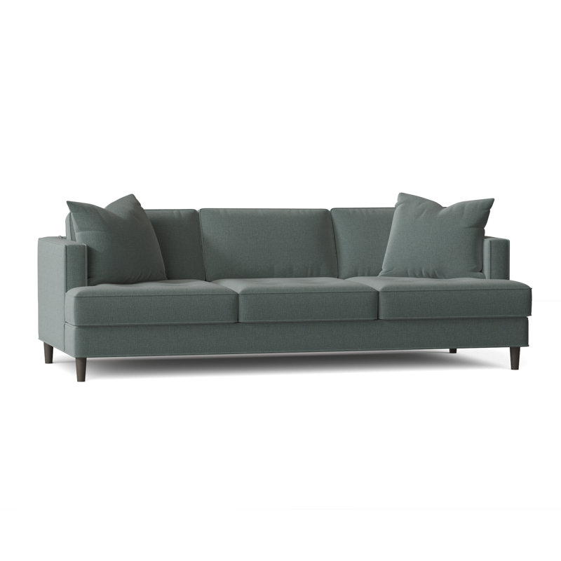Upholstered 84'' Sofa, Heavenly Robins Egg Chenille