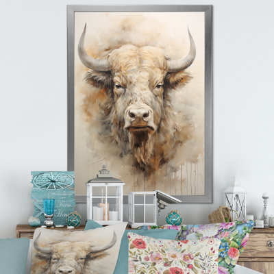 " Buffalo Bison Head "