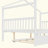 Wooden House Bed With Twin Size Trundle-771733515-771733514