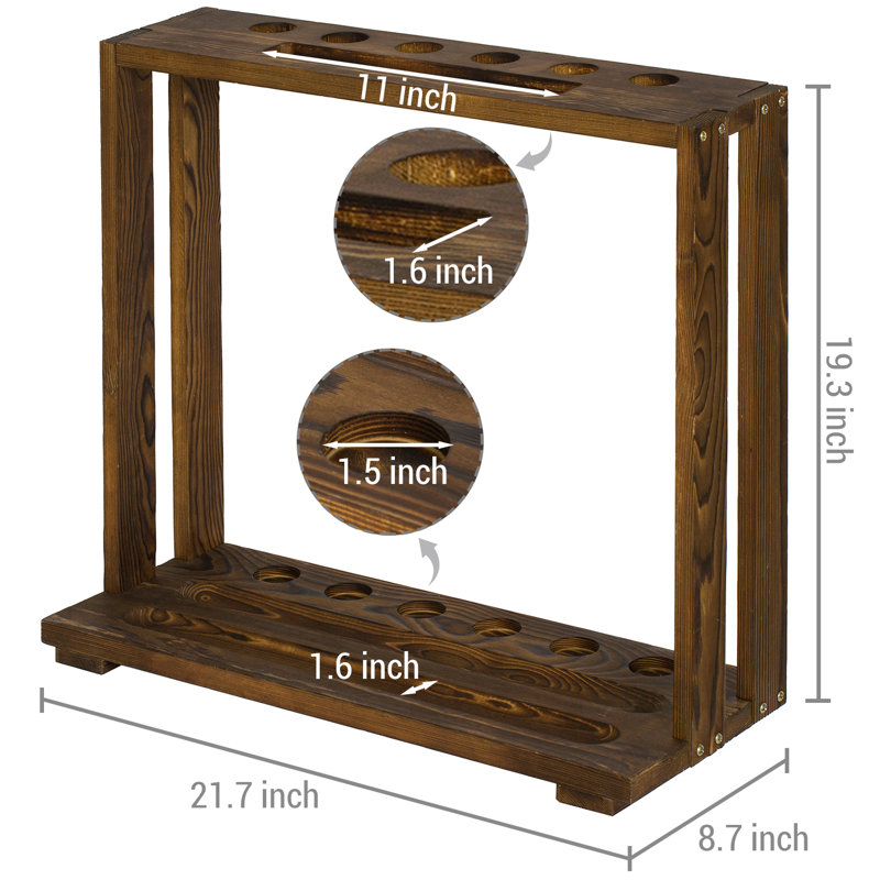 Billiard Pool Cue Rack with Triangle Rack Slot