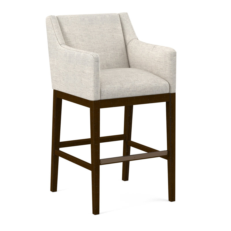 Upholstered Stool, 61471-88, Beachwood