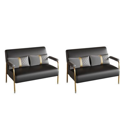 Banc rembourré en similicuir