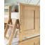 Lit superposé simple au-dessus d'un lit double avec échelle Today's Traditions - Trisha Yearwood Home - Finition hickory - Style shaker et maison de campagne - Se convertit en deux lits simples-118092872-118092874