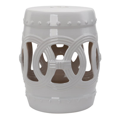 Garden Stool,heavy-duty Decorative End Table, Multi-purpose Seat & Plant Stand For Patio, Garden, Living Room Indoor Outdoor,