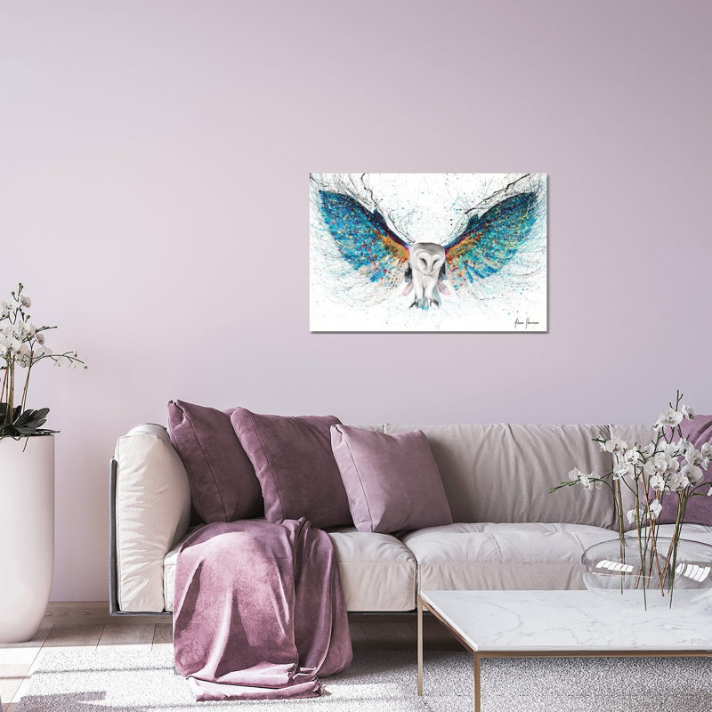 «Opulent Night Owl» par Ashvin Harrison - impression non encadrée, H 24 po x l 32 po x P 0,25 po