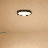 Raed LED Flush Mount in Black-794706429-794706430