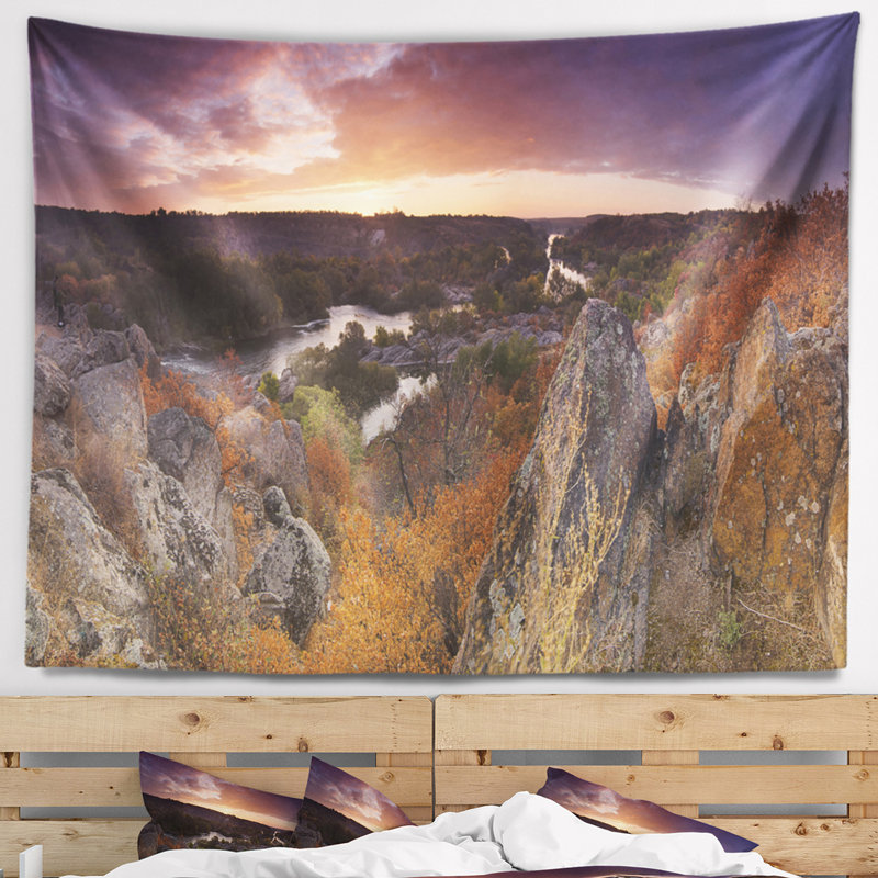 Polyester Tapestry, 50" H x 60" W