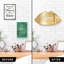 Décoration murale miroir Cool Lips Silhouette-62871106-62871098