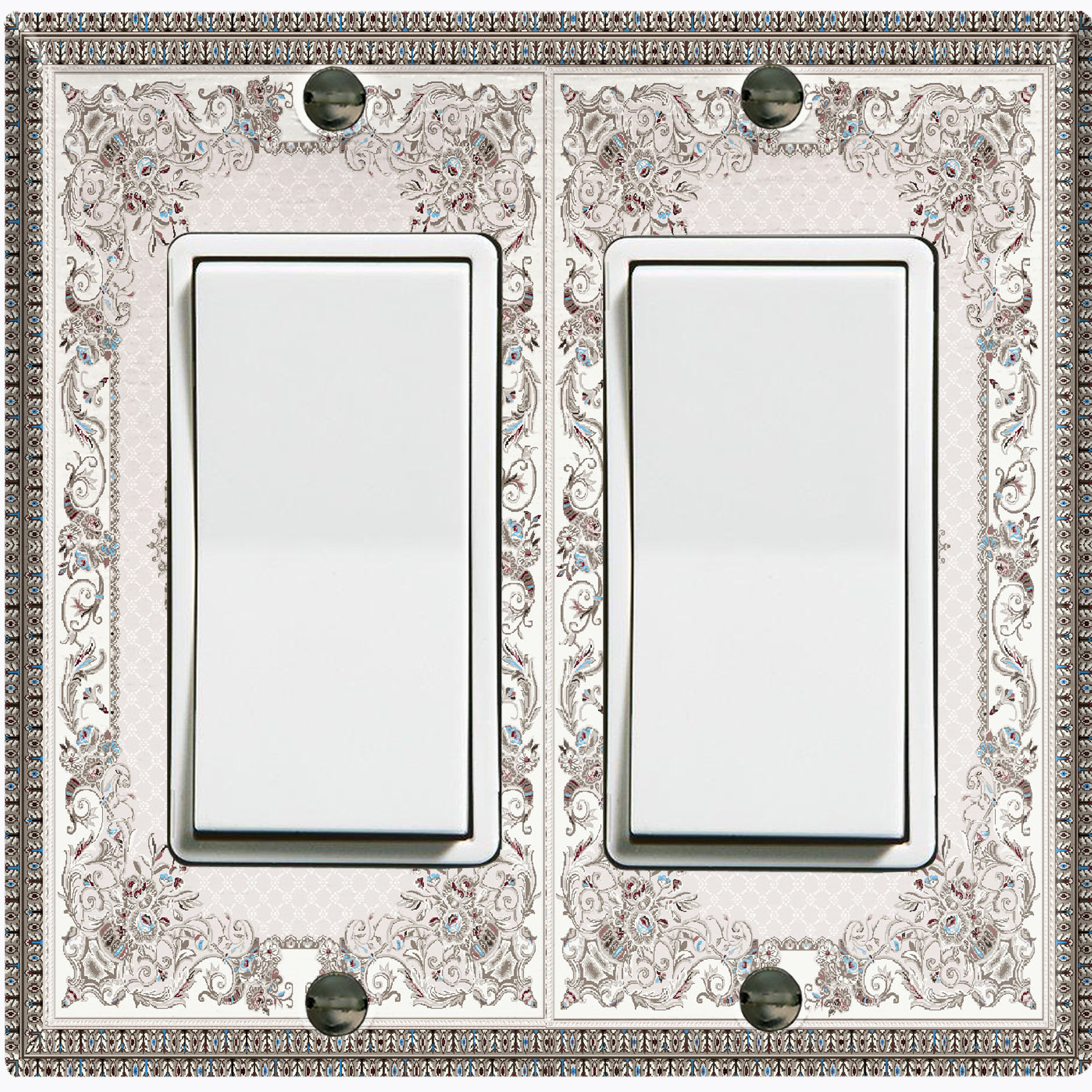 WorldAcc 2-Gang Rocker Wall Plate | Wayfair