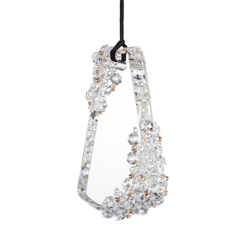 Flora 3 - Light LED Pendant, Polished Chrome/Black