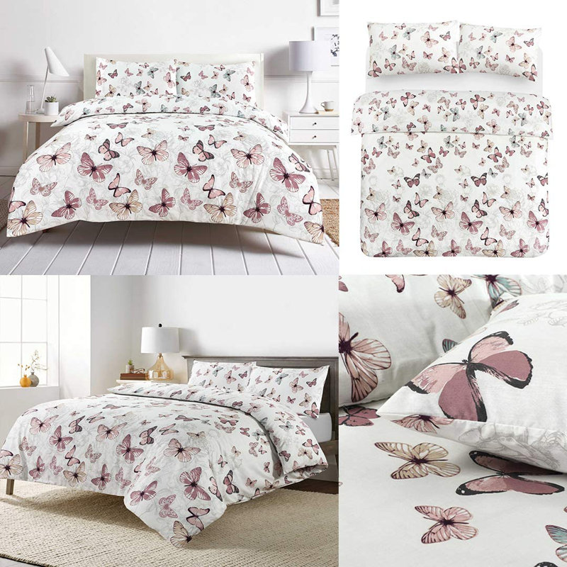 NightComforts Geometric Duvet Cover Set, Kingsize - 2 Standard Pillowcases