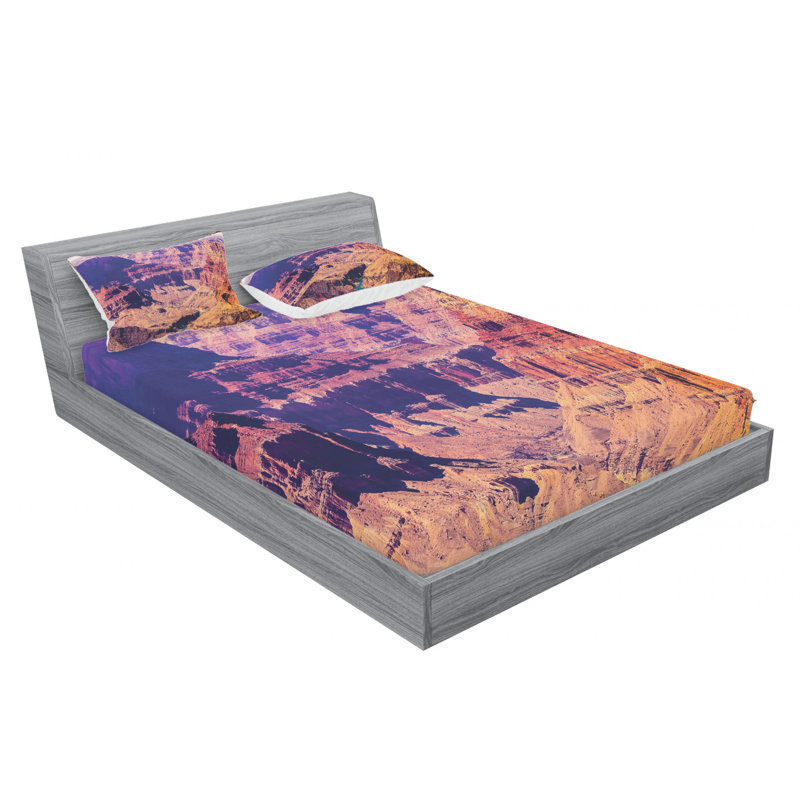 Microfiber Sheet Set, Full Sheet Set with Fitted Sheet