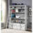 Cargo White Finish Bookcase W/Ladder