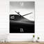 Horloge murale moderne noir et blanc-96016222